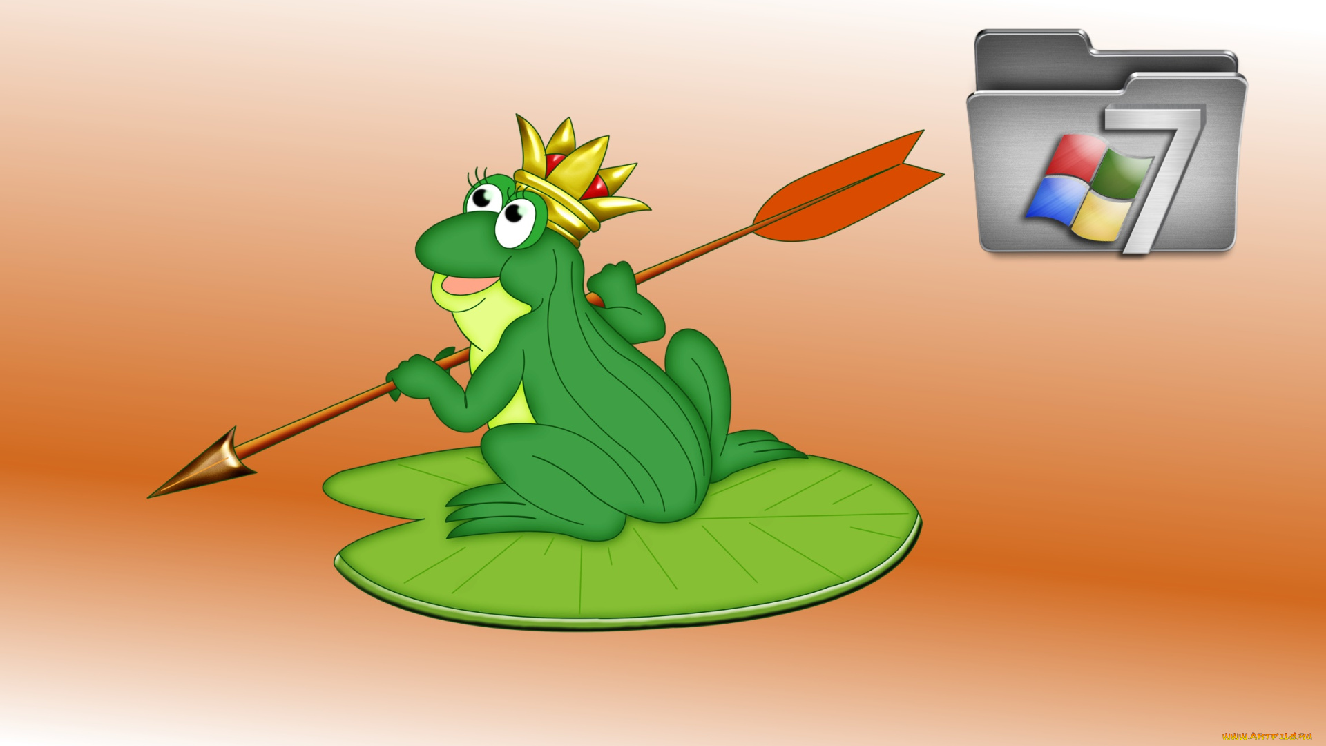 компьютеры, windows, 7, , vienna, логотип, фон