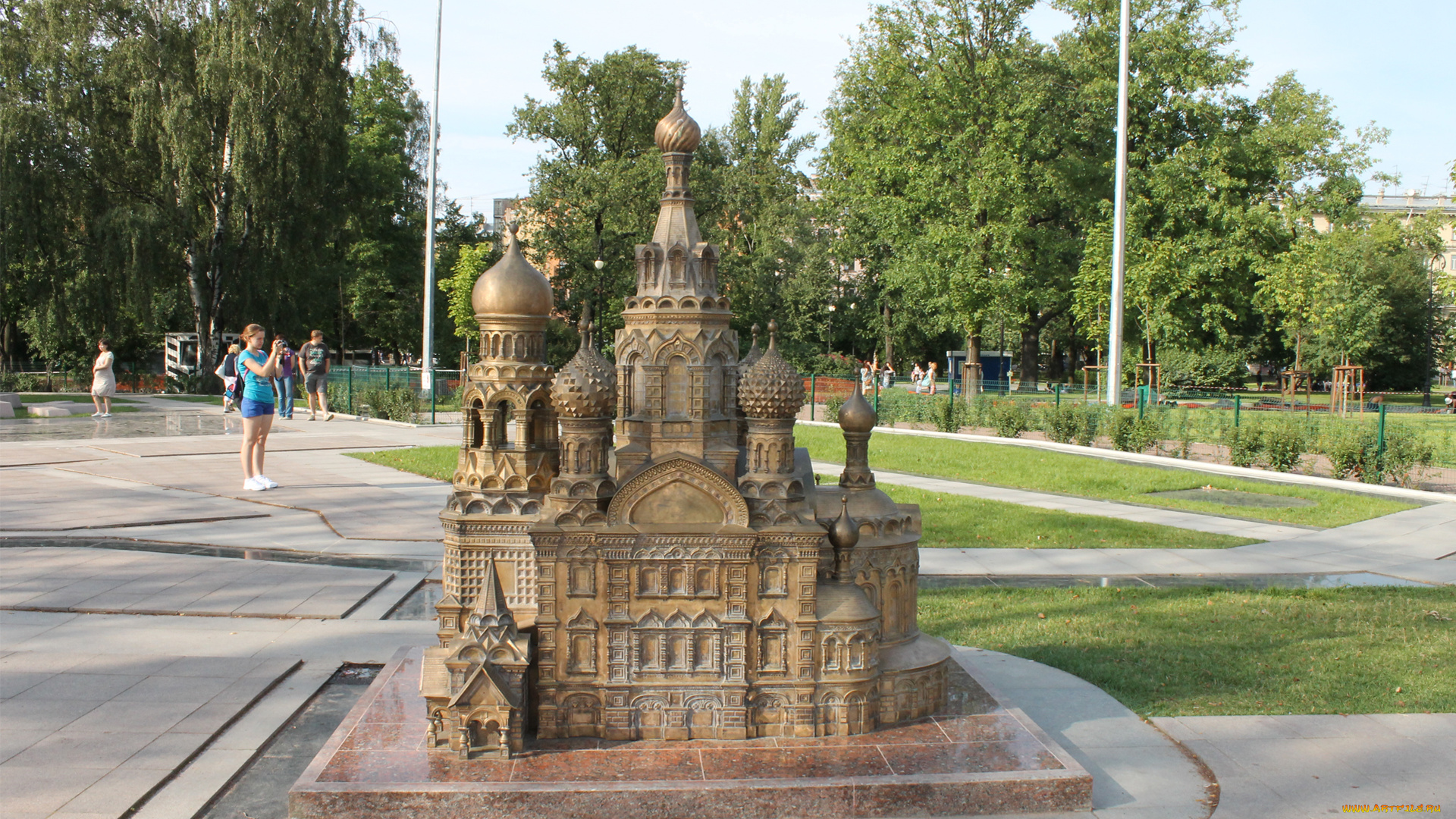 питер, города, -, памятники, , скульптуры, , арт-объекты, макет, сабор, город