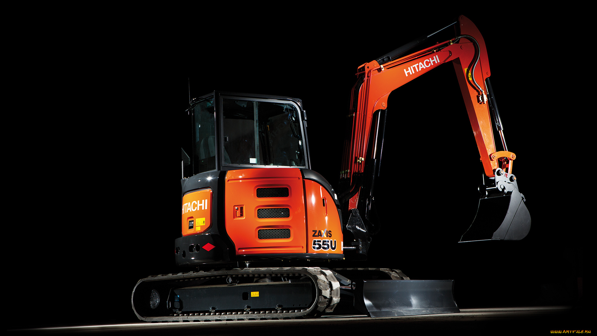 техника, экскаваторы, hitachi