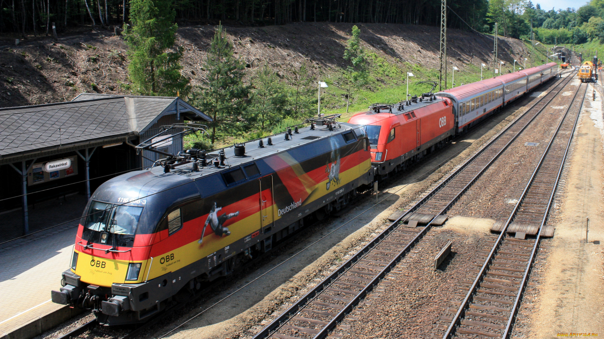 техника, электровозы, состав, локомотив