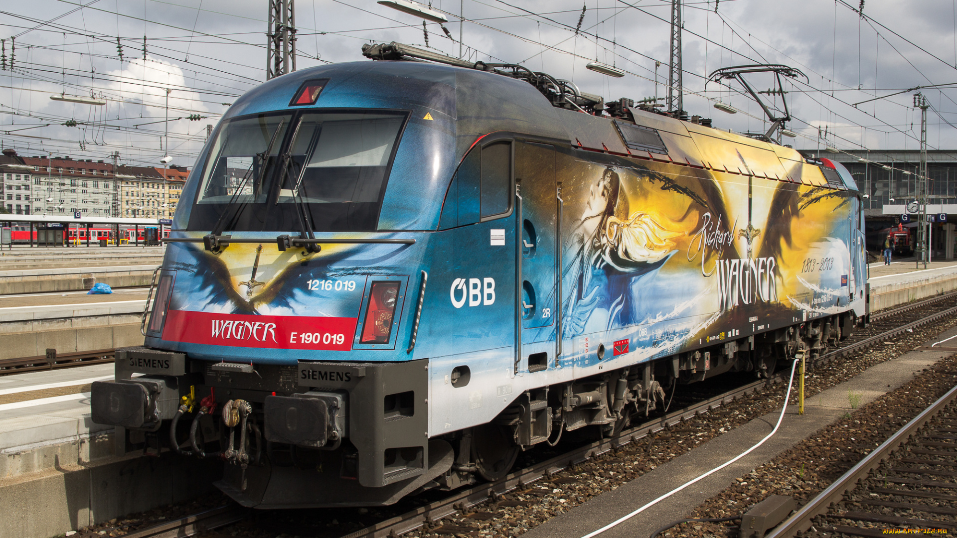 техника, электровозы, состав, локомотив