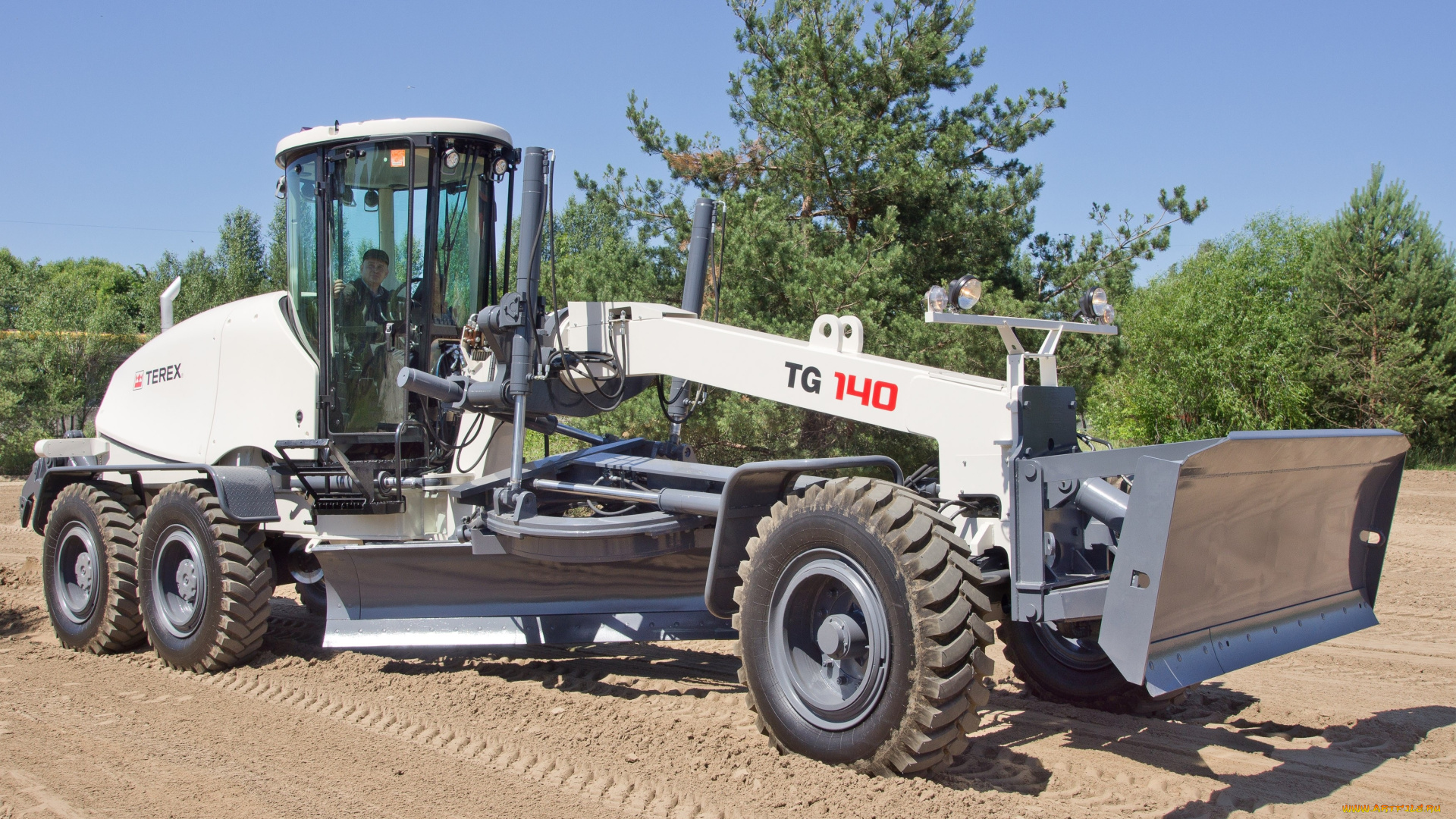 техника, грейдеры, terex