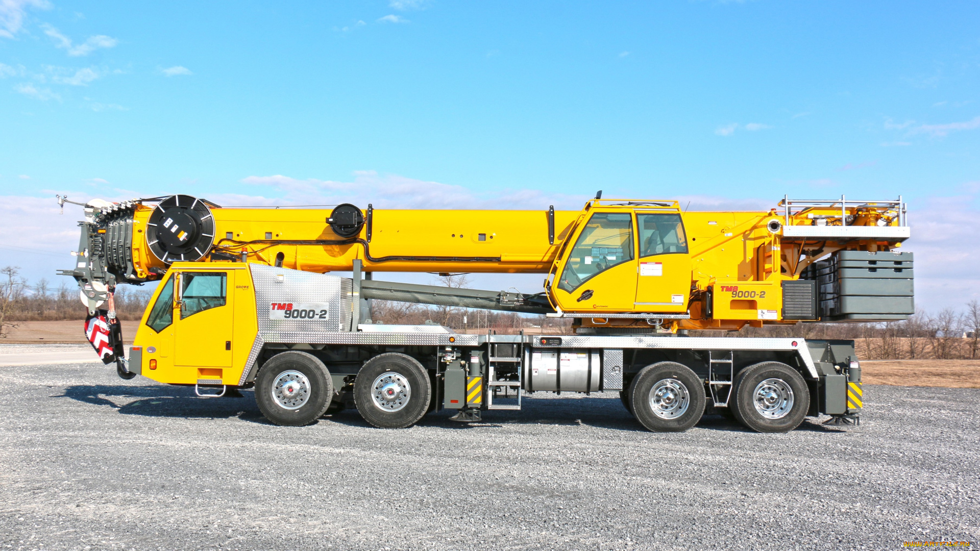 техника, краны, grove