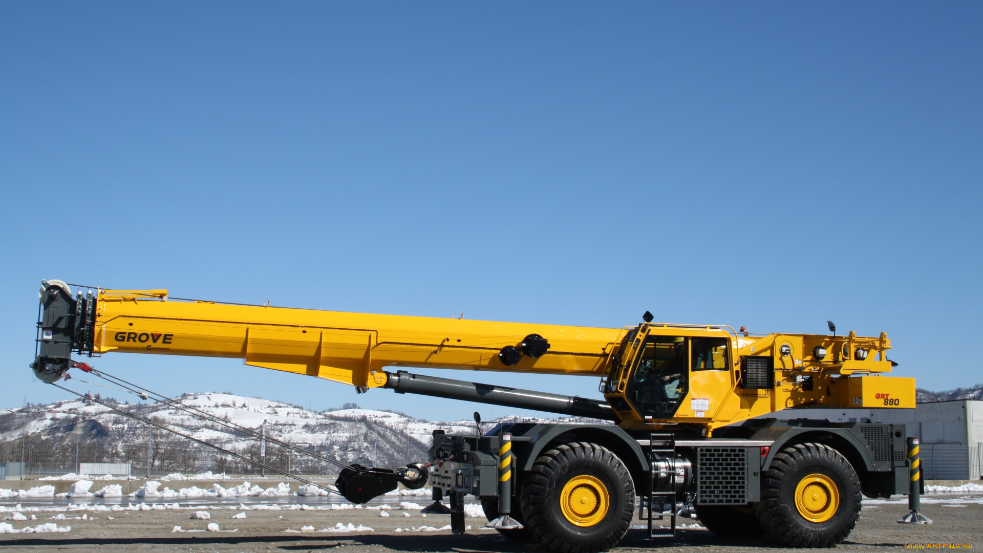 техника, краны, grove