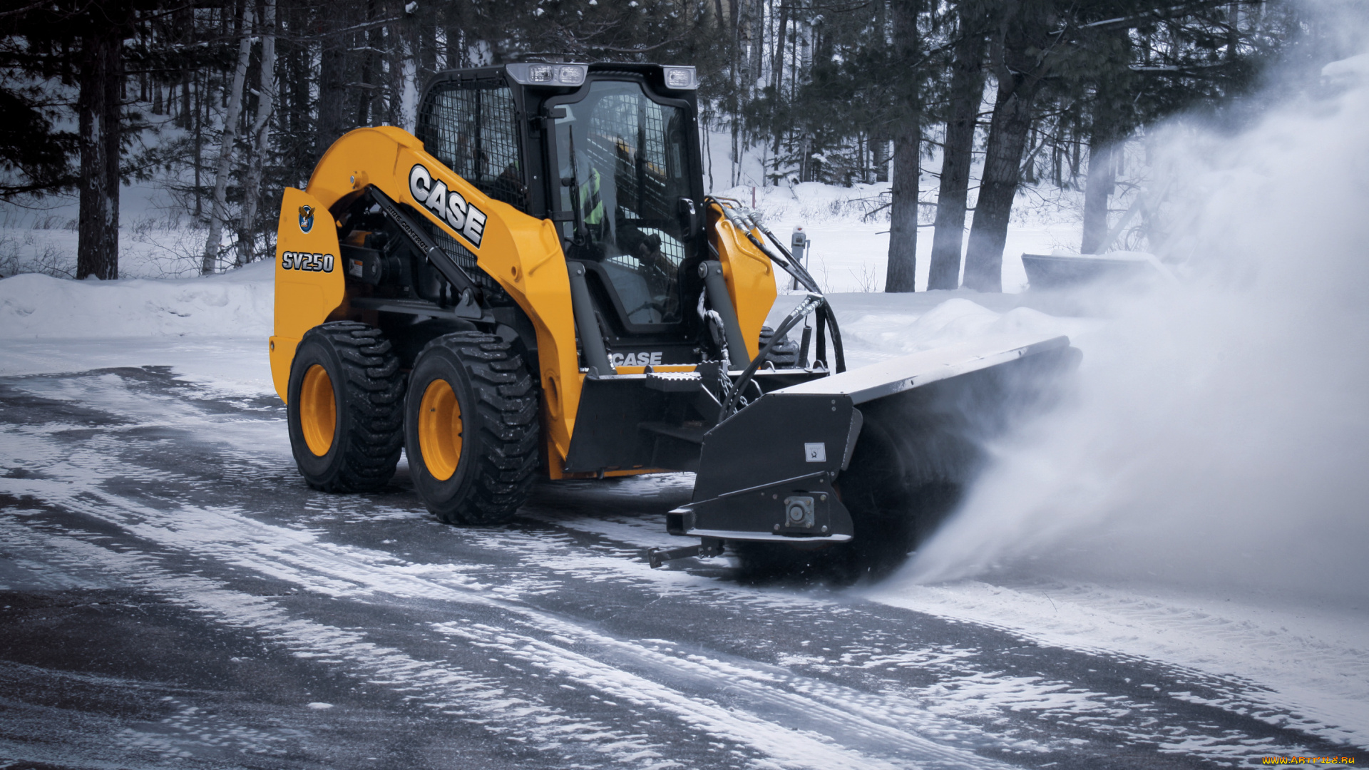 техника, снегоуборочная, техника, case