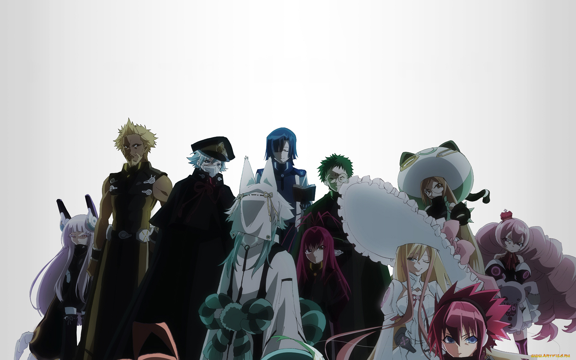 аниме, sousei, no, onmyouji, две, звезды, онмёджи