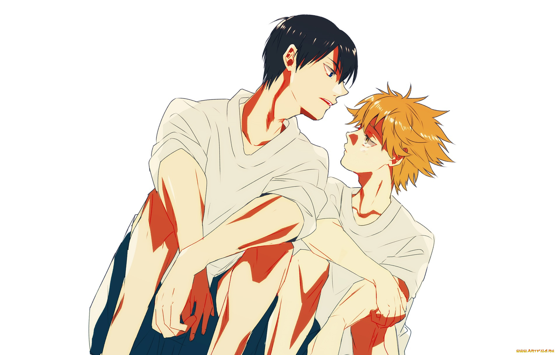 аниме, haikyuu, волейбол