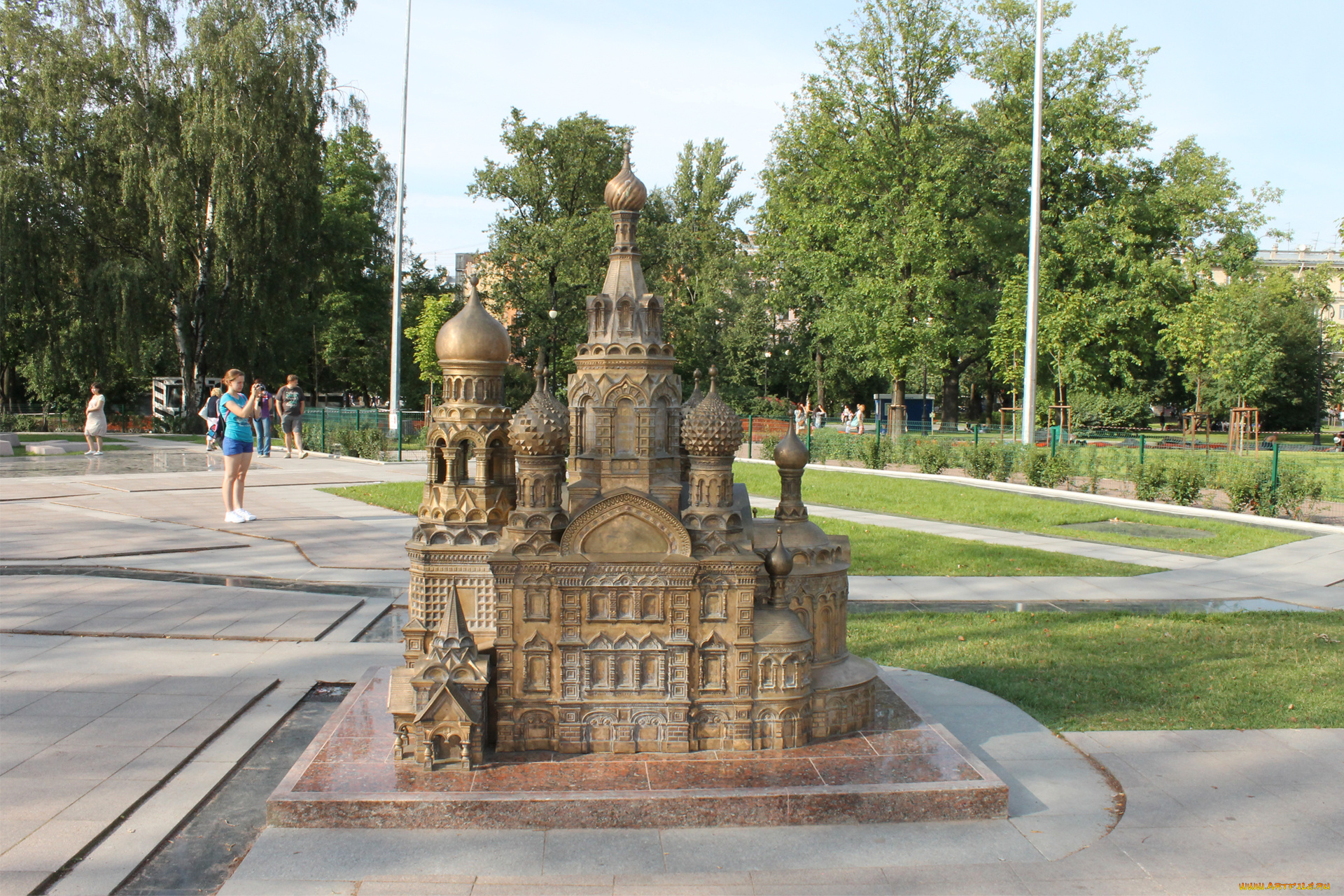 питер, города, -, памятники, , скульптуры, , арт-объекты, макет, сабор, город