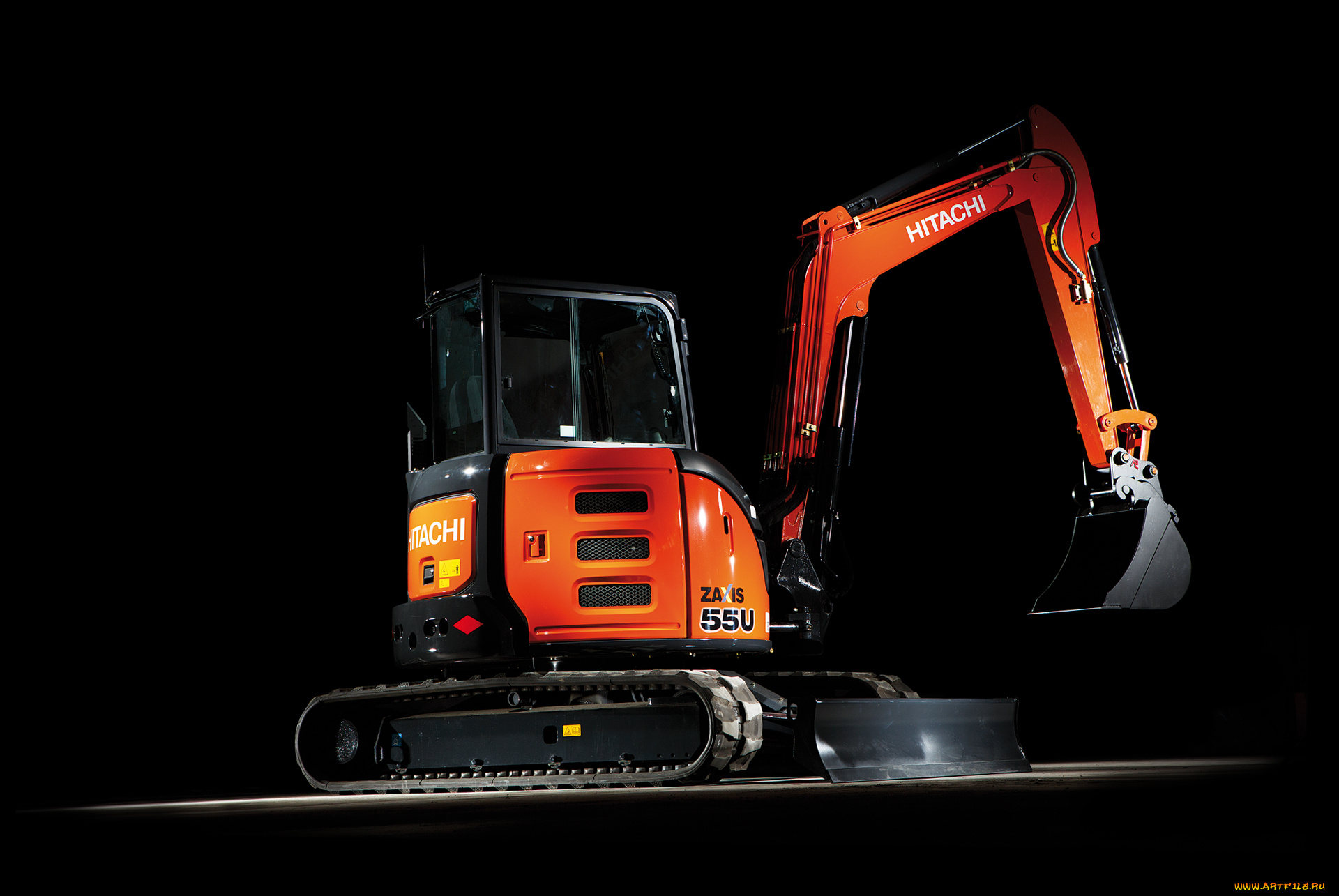 техника, экскаваторы, hitachi