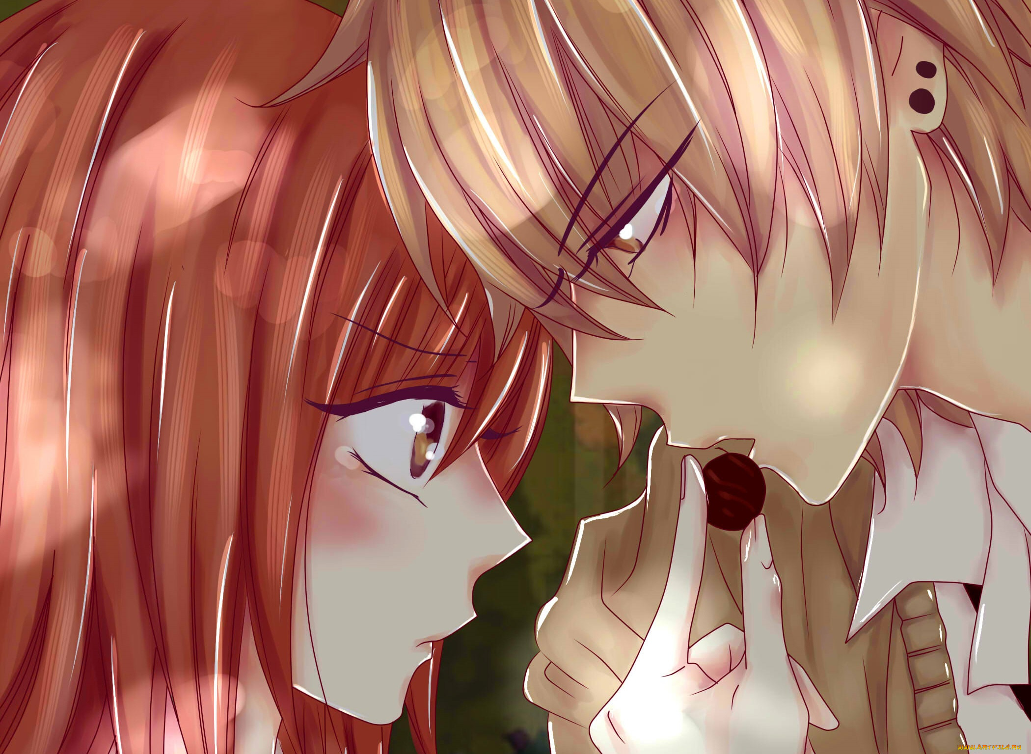 аниме, namaikizakari, двое