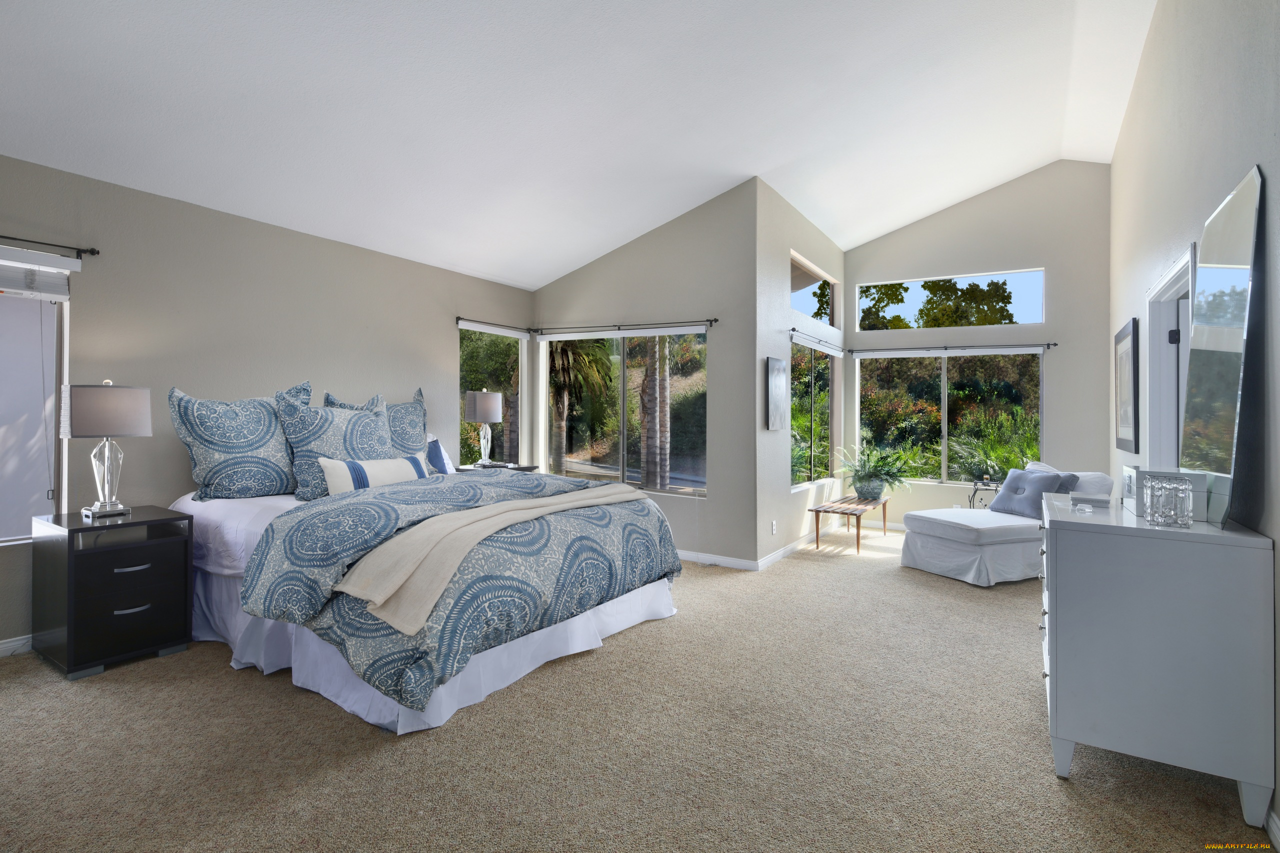 интерьер, спальня, design, furniture, style, bedroom, дизайн, стиль, мебель