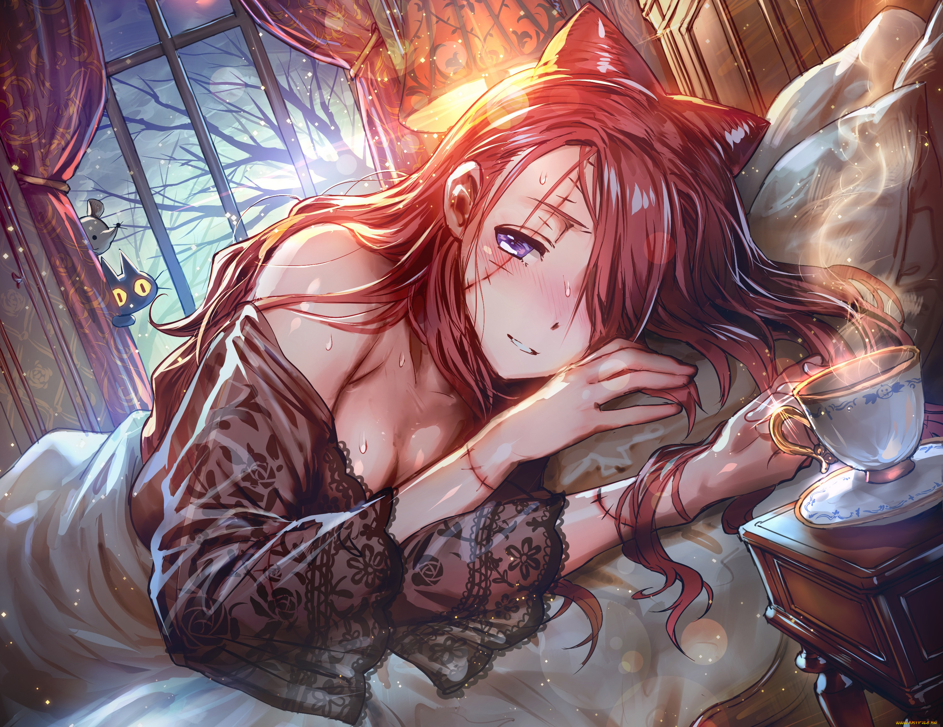 аниме, shingeki, no, bahamut, shingeki, no, bahamut