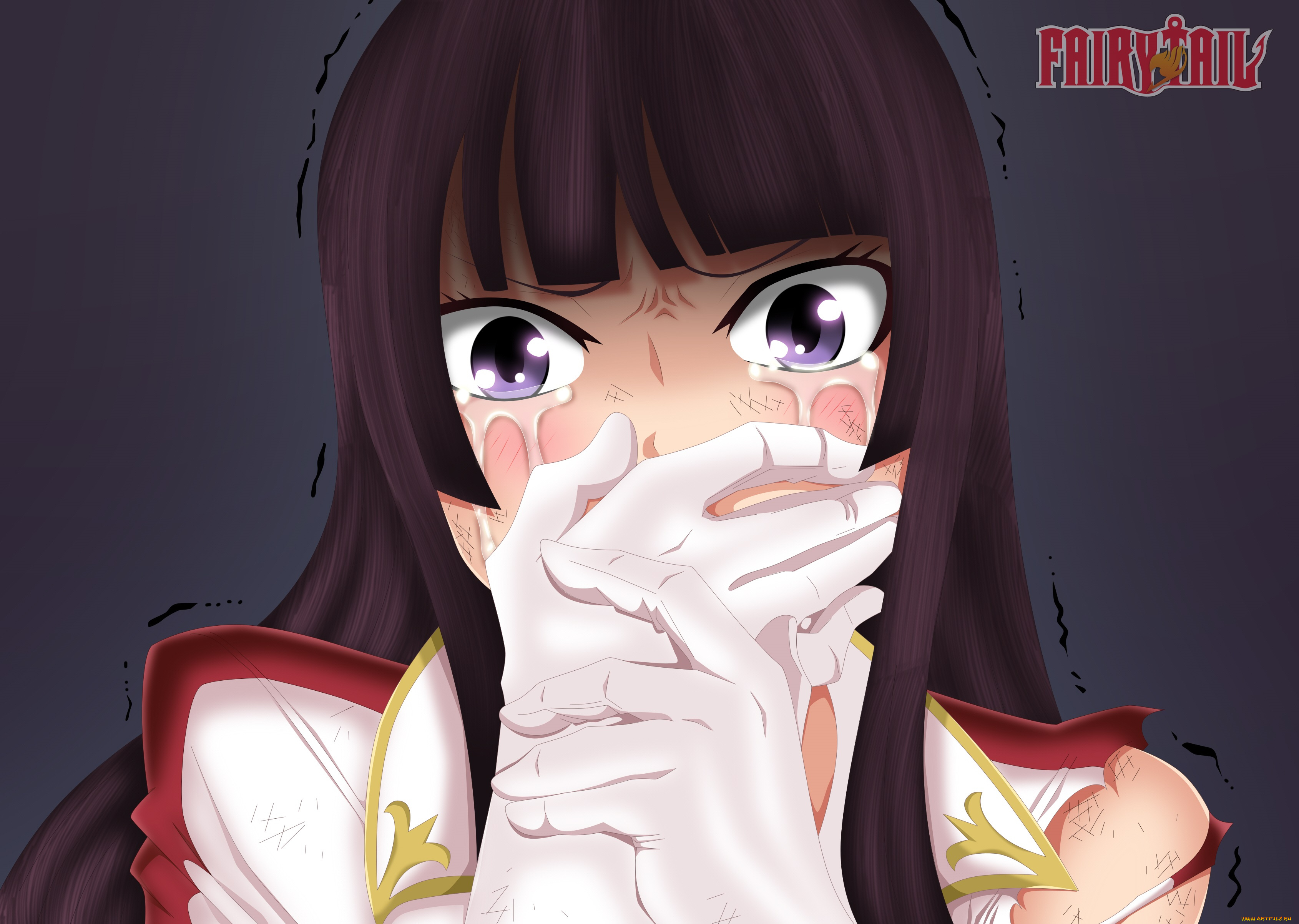 аниме, fairy, tail, хвост, феи