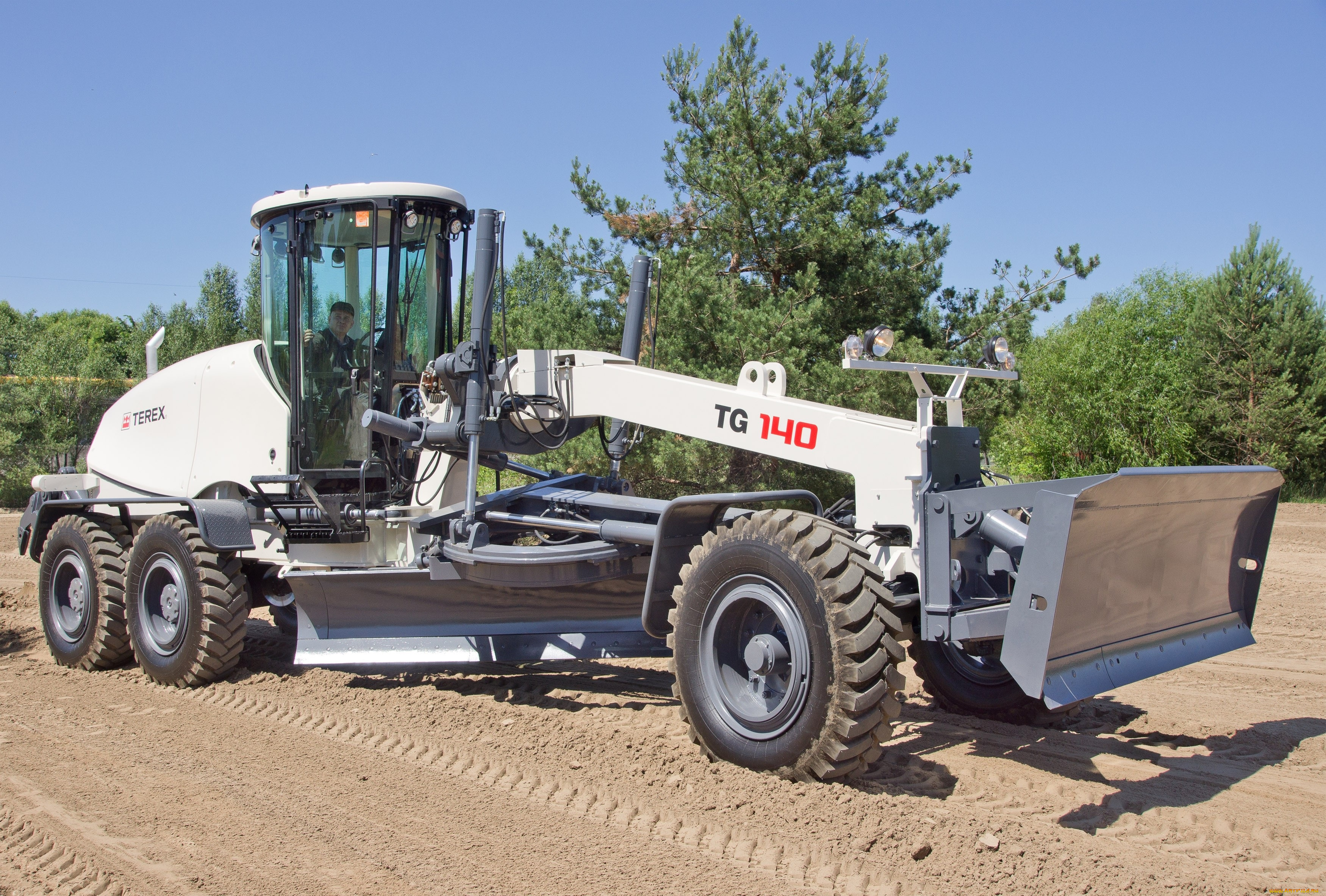 техника, грейдеры, terex