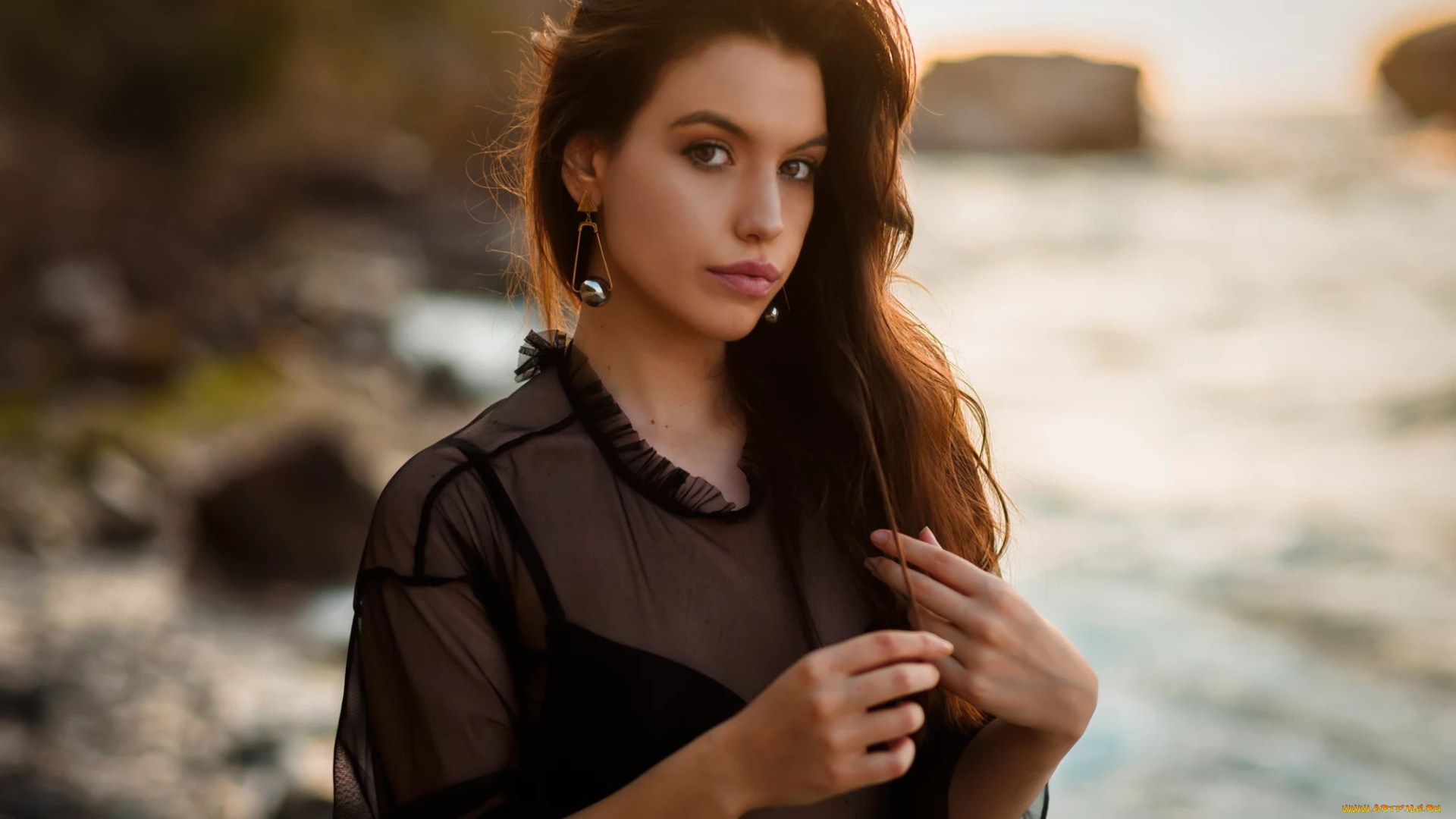 девушка, девушки, -unsort, , брюнетки, темноволосые, модель