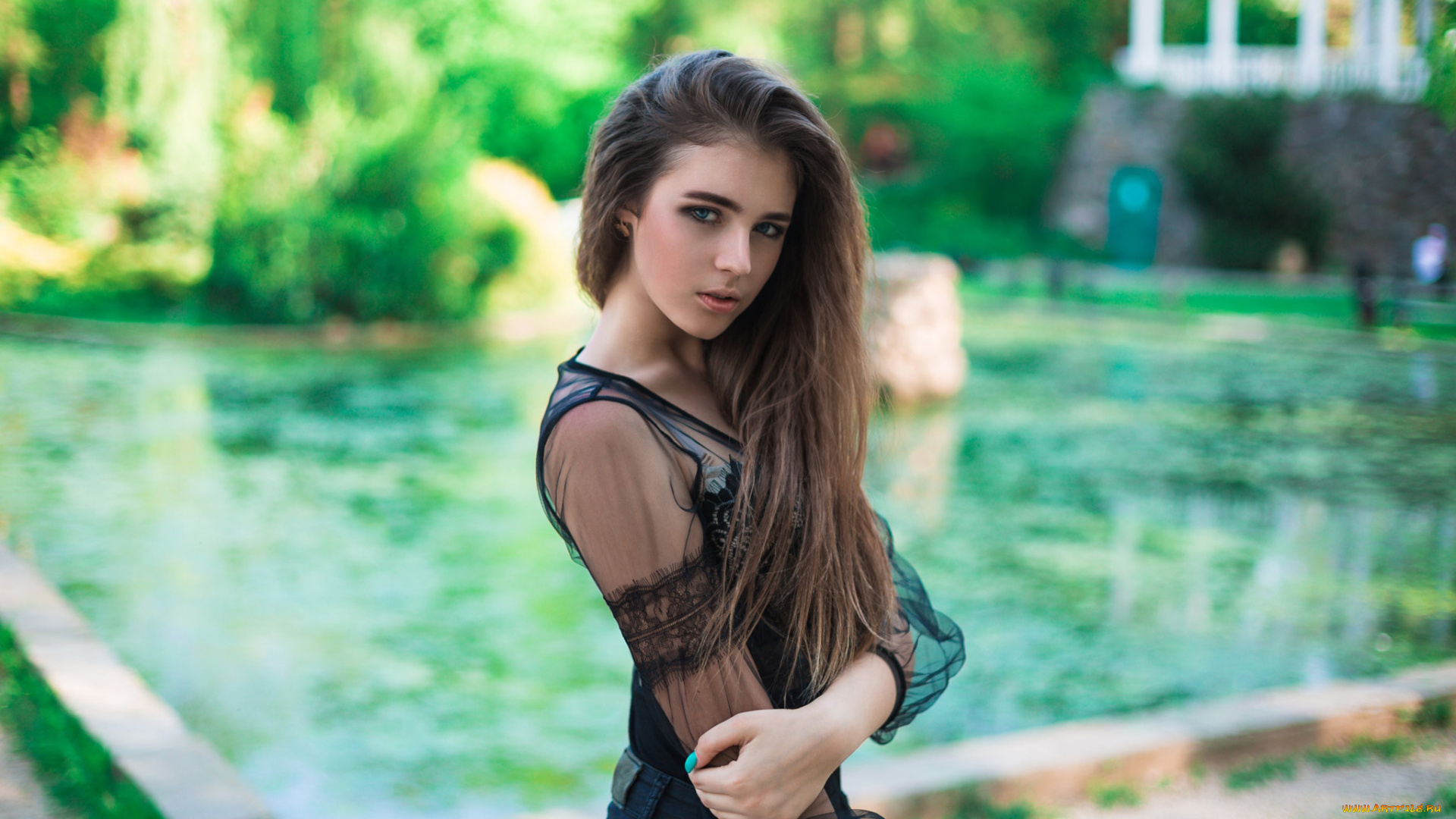 девушка, девушки, -unsort, , брюнетки, темноволосые, модель