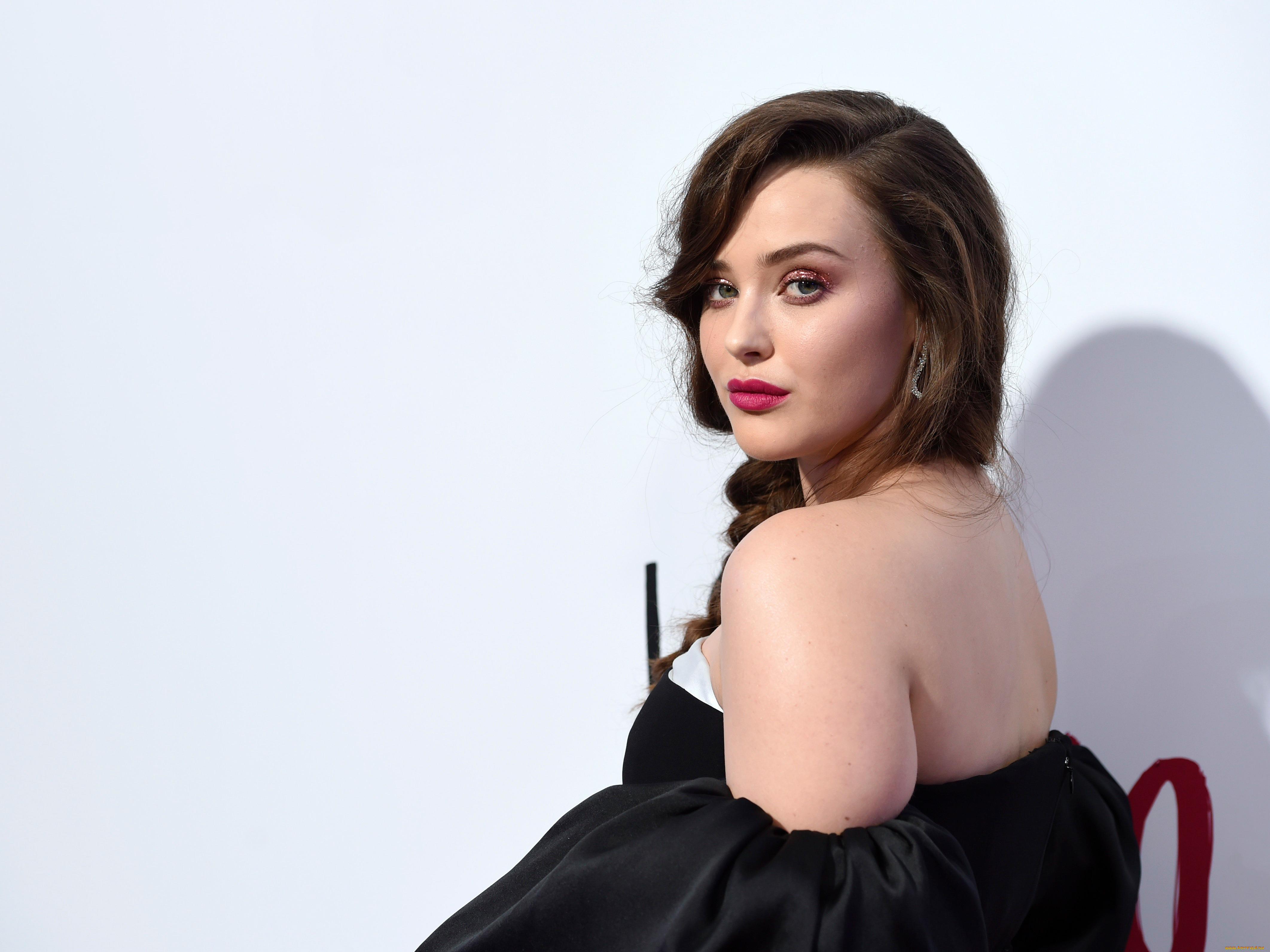 девушки, katherine, langford, декольте, шатенка, актриса