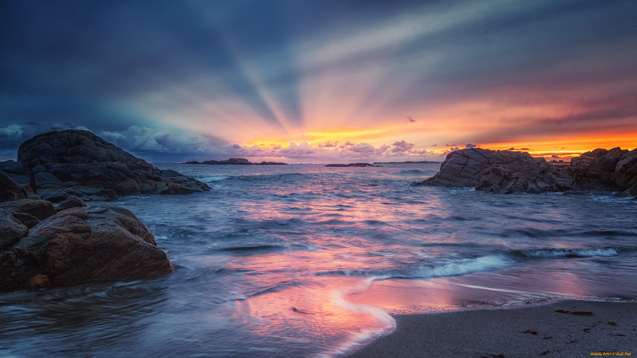 природа, восходы, закаты, простор