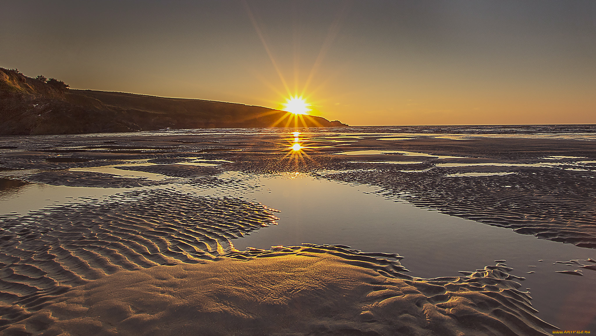 природа, восходы, закаты, простор