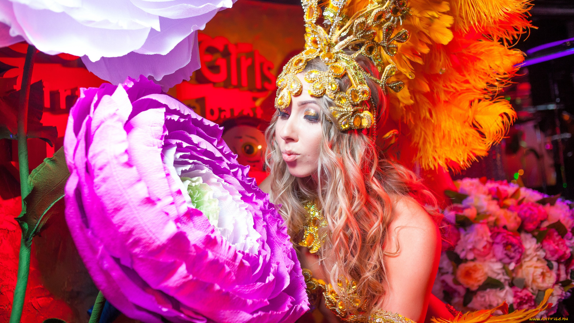 девушки, -, блондинки, , светловолосые, golden, girls, ночной, клуб, модель