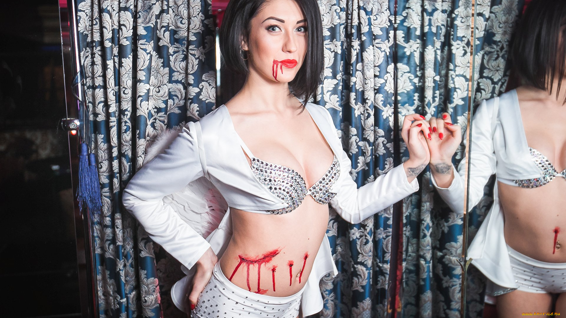 девушки, -, брюнетки, , шатенки, golden, girls, ночной, клуб, модель