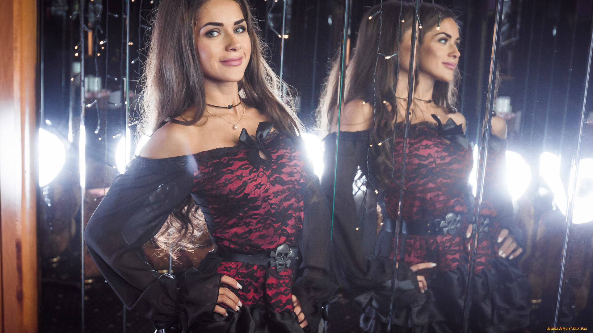 девушки, -, брюнетки, , шатенки, golden, girls, ночной, клуб, модель