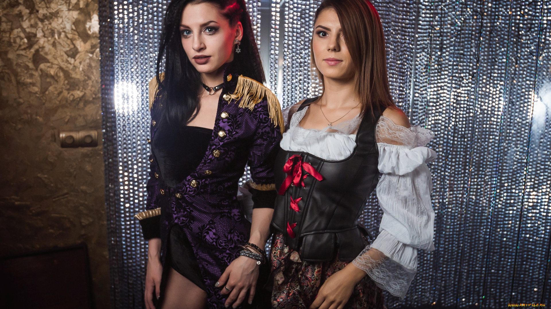 девушки, -, группа, девушек, golden, girls, ночной, клуб, модель