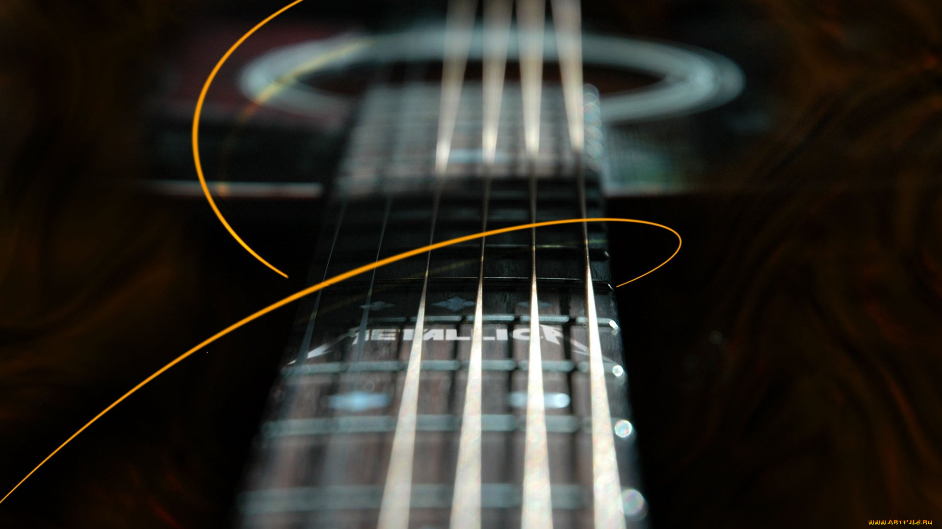 музыка, -музыкальные, инструменты, гитара, струны, гриф