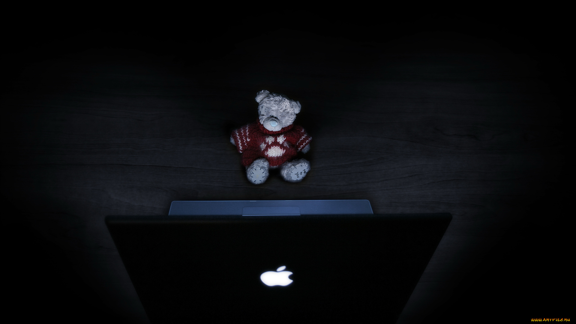 разное, игрушки, мишка, ноутбук