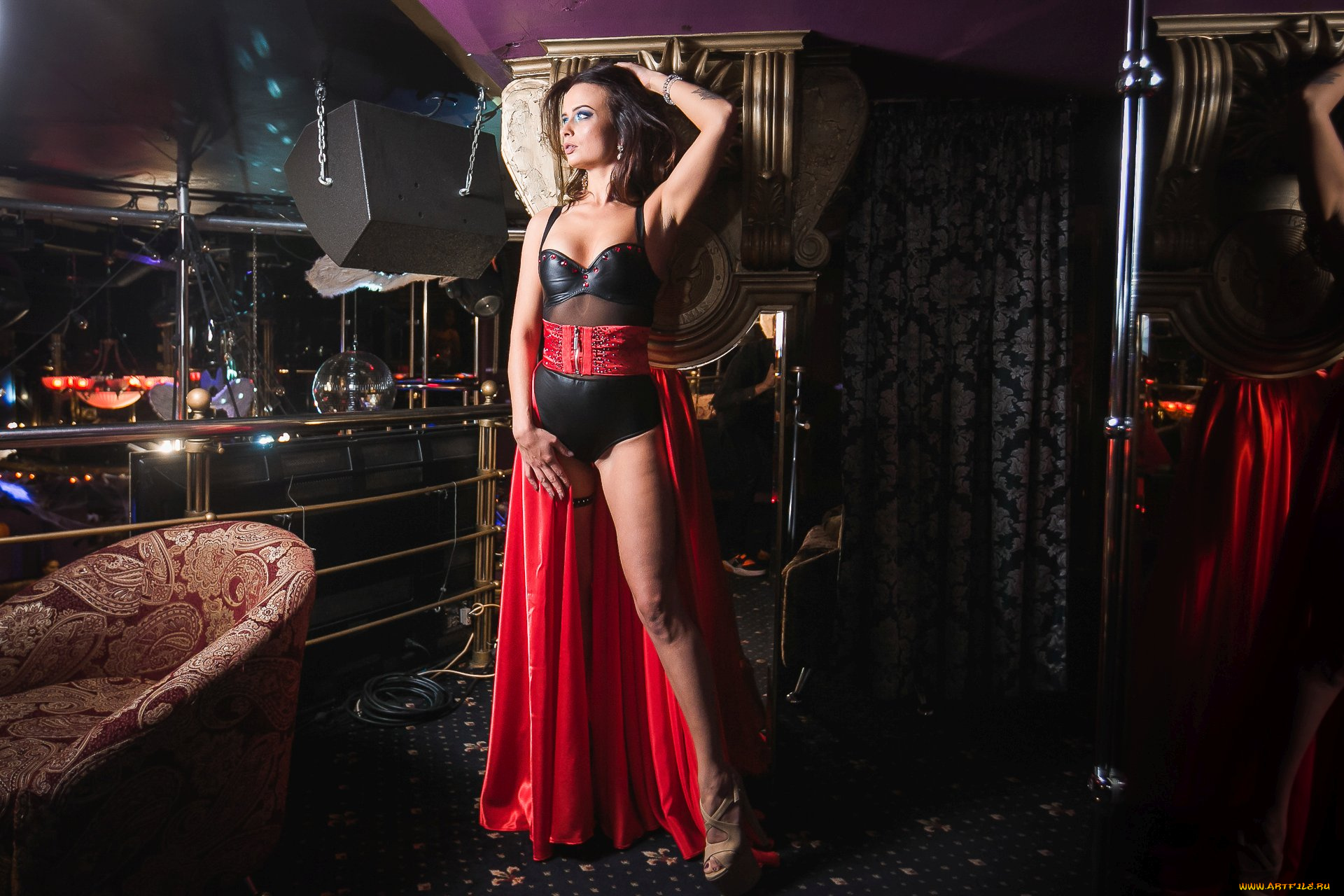 девушки, -, брюнетки, , шатенки, golden, girls, ночной, клуб, модель