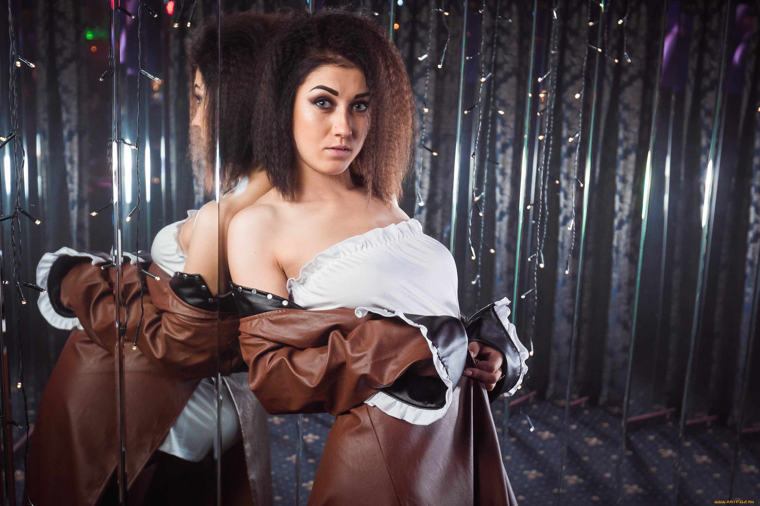 девушки, -, брюнетки, , шатенки, golden, girls, ночной, клуб, модель