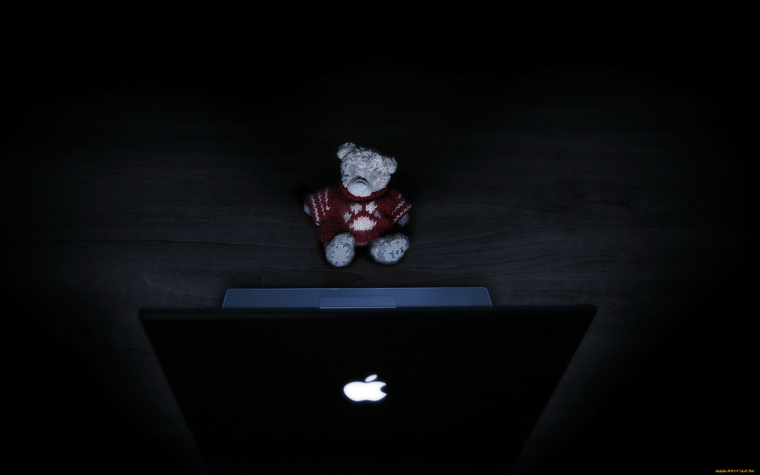 разное, игрушки, мишка, ноутбук