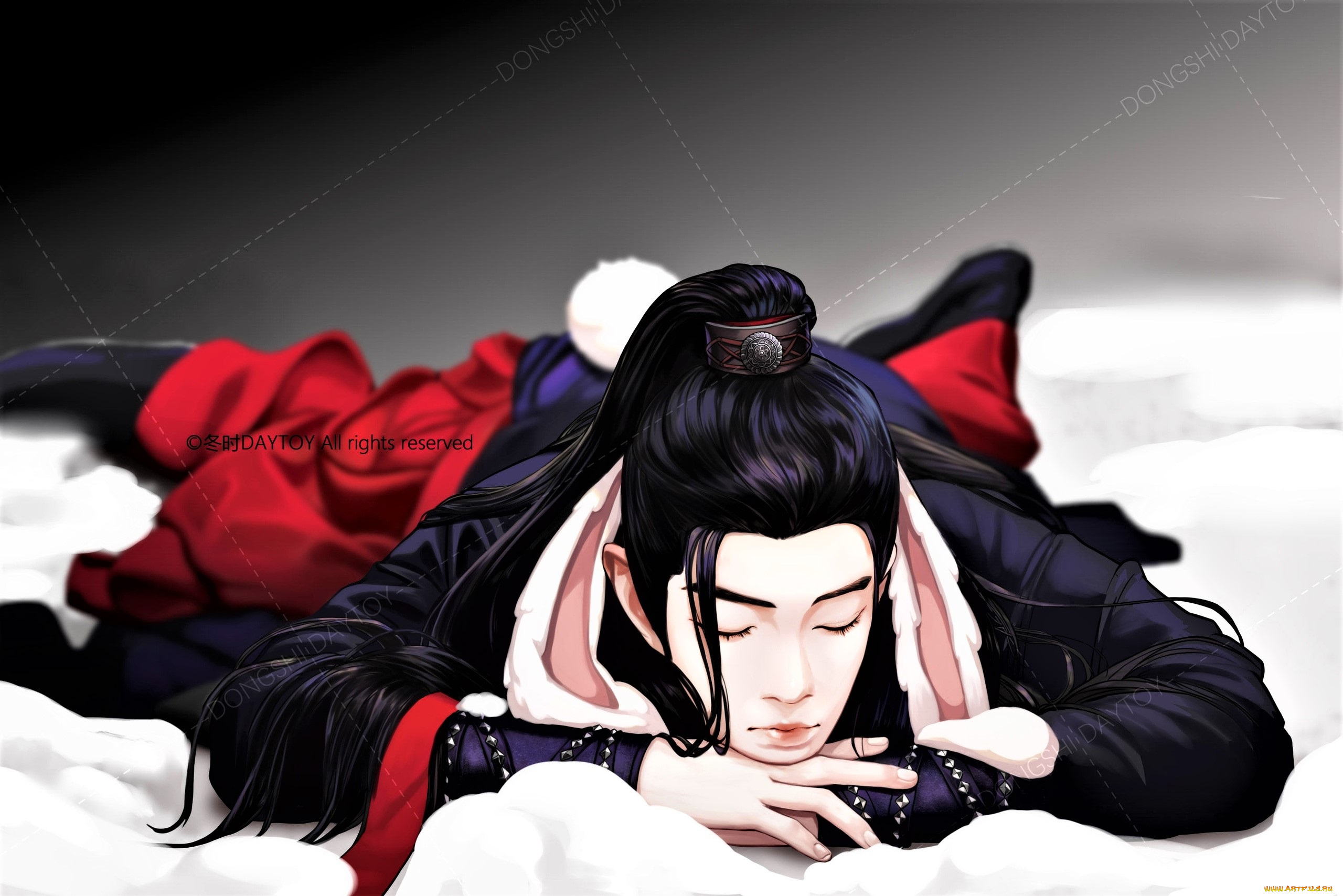 рисованное, кино, , мультфильмы, вэй, усянь, уши, хвост