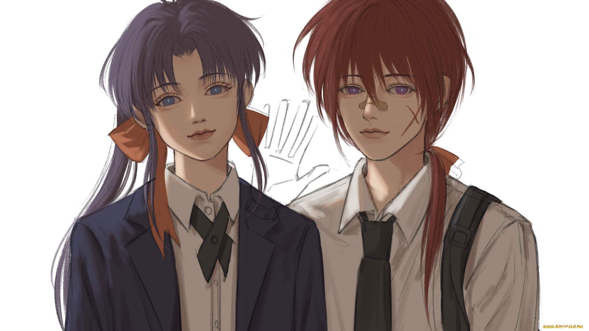 аниме, rurouni, kenshin, rurouni, kenshin