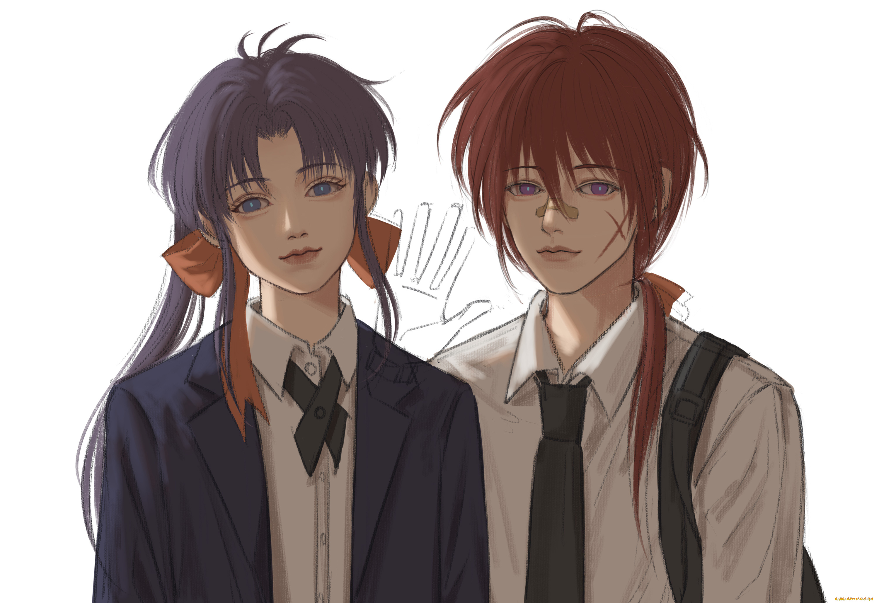 аниме, rurouni, kenshin, rurouni, kenshin