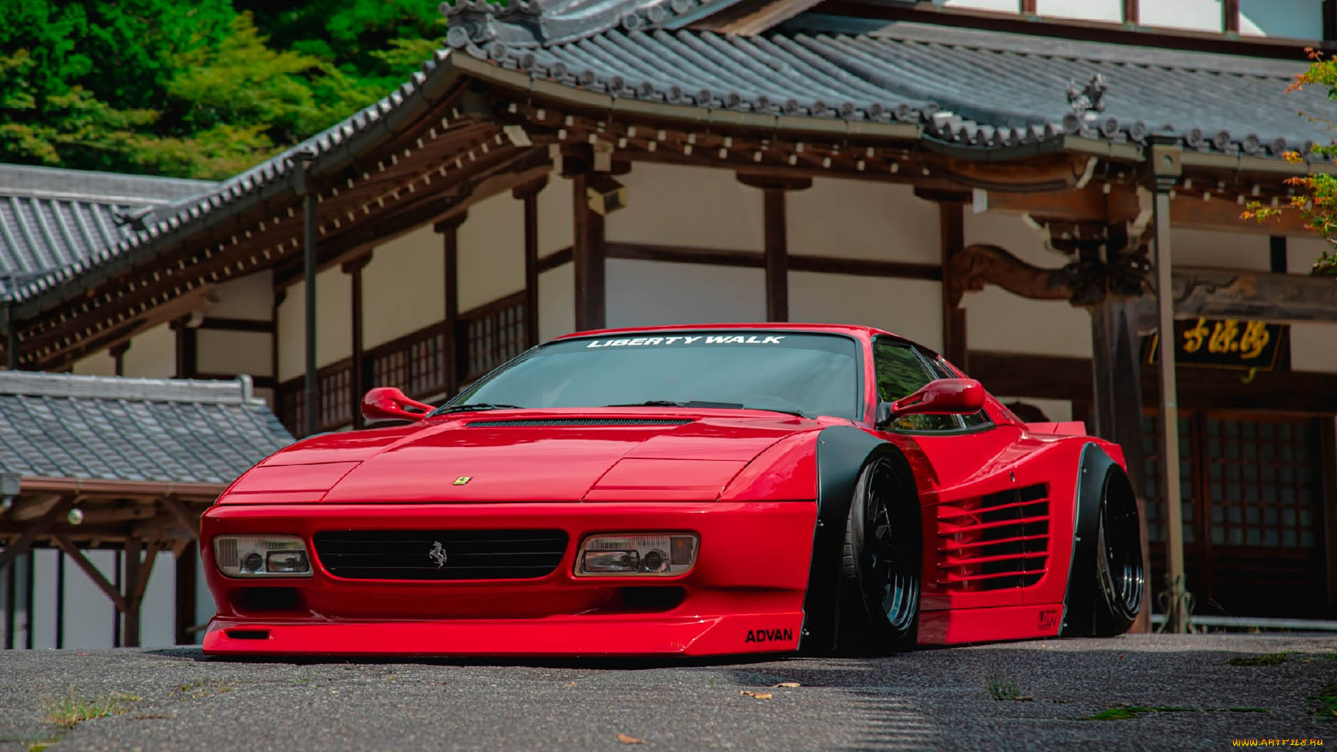 автомобили, ferrari, lbwk