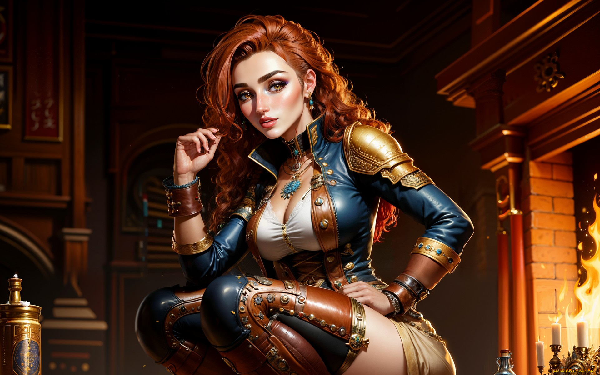 фэнтези, девушки, нейросети, графика, нейроарт, ai, art, нейронные, сети, рисунки, нейро, искусство