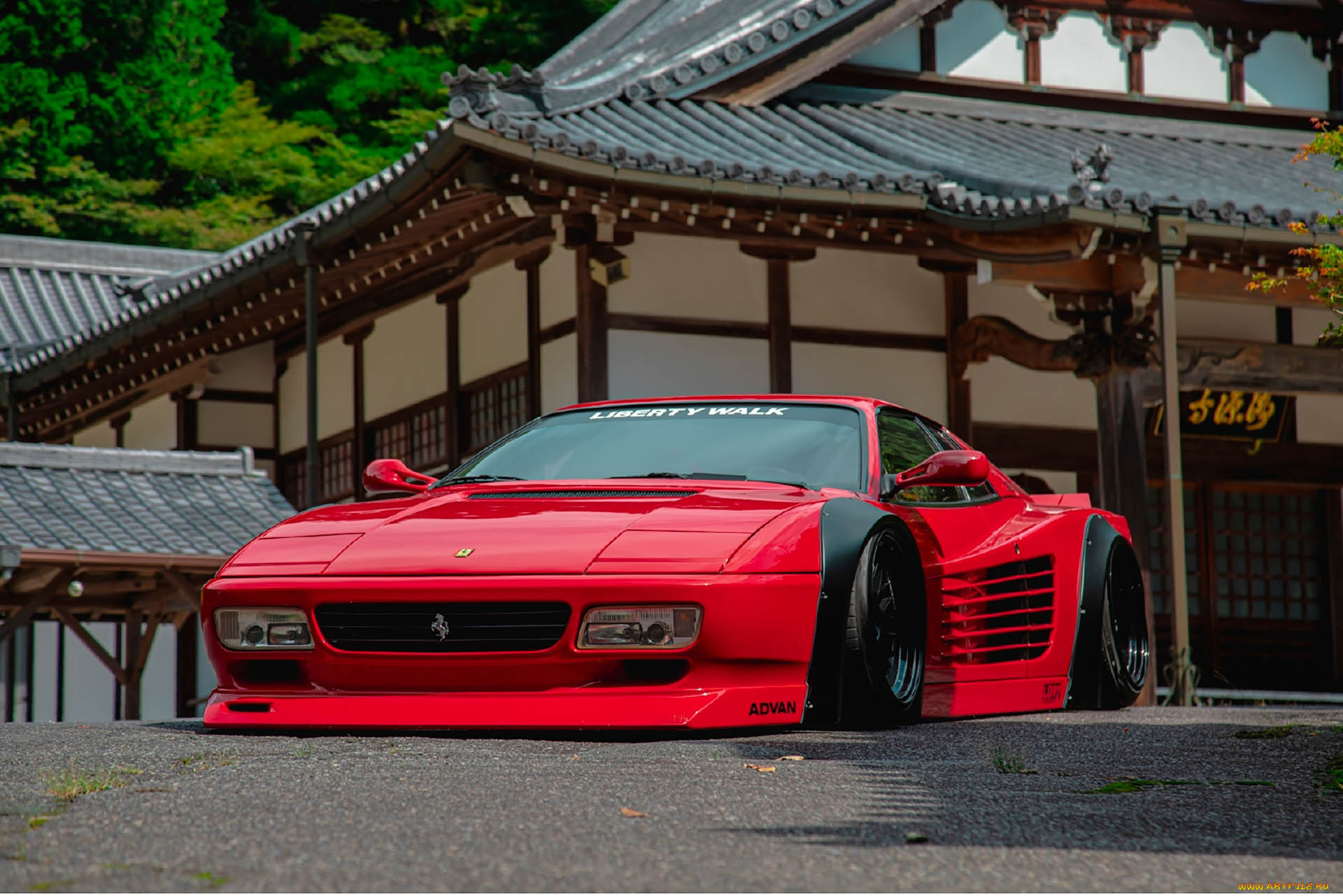 автомобили, ferrari, lbwk