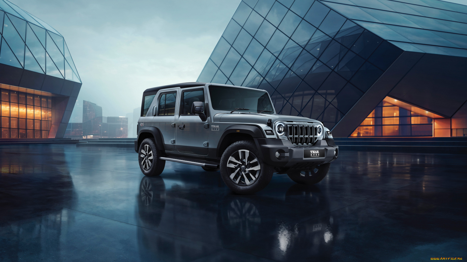 автомобили, mahindra, thar, roxx, 2024, пятидверный, внедорожник, рeинкарнация, jeep, wrangler, индия