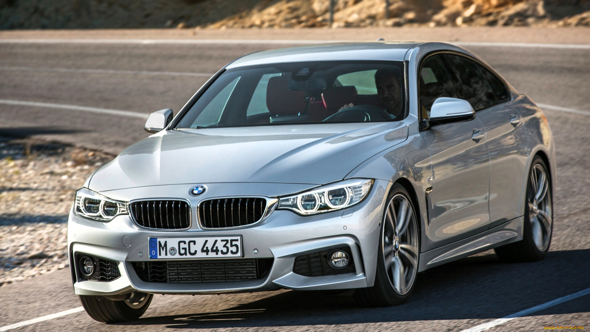 bmw, 4, series, gran, coupe, автомобили, bmw, серебристый, дорога