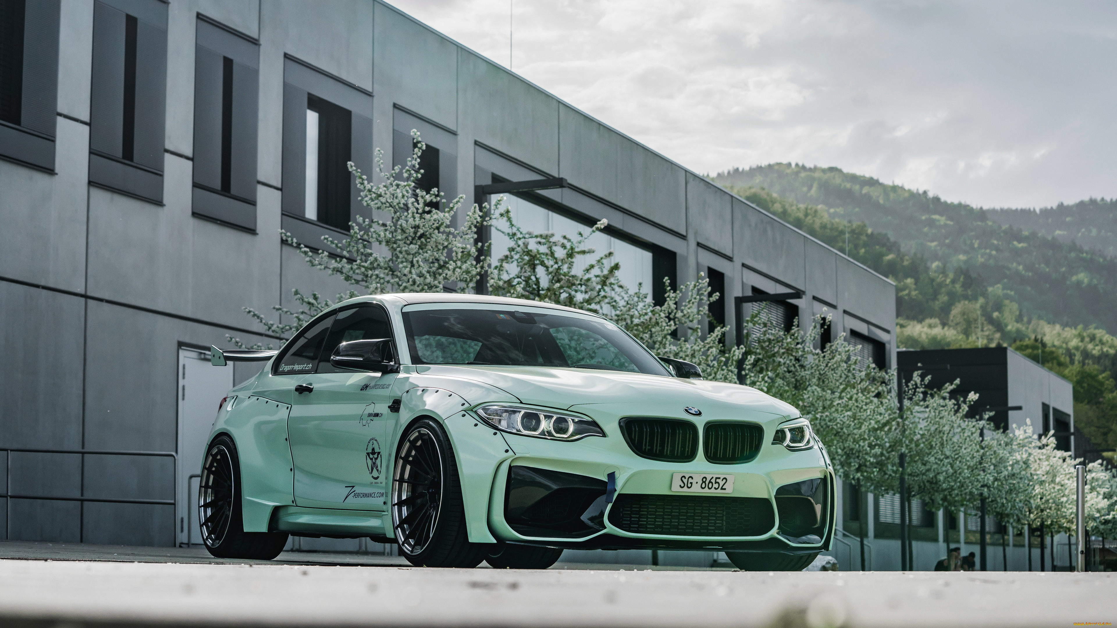автомобили, bmw, m2, z-performance, 2018, купе, тюнинг, бмв
