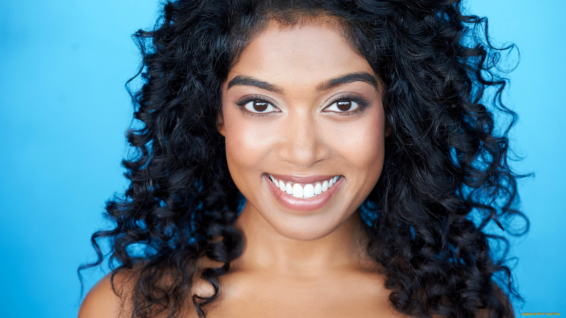 gabriella, sundar, девушки, -, лица, , портреты, брюнетка, лицо, улыбка