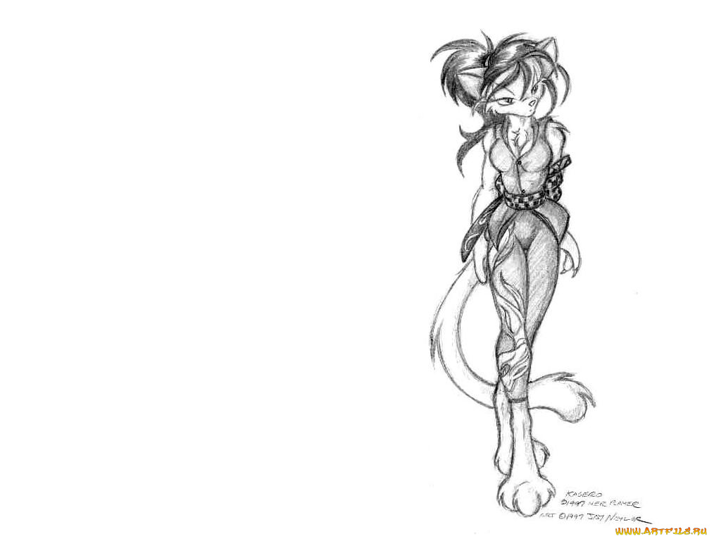 рисованные, минимализм, лиса