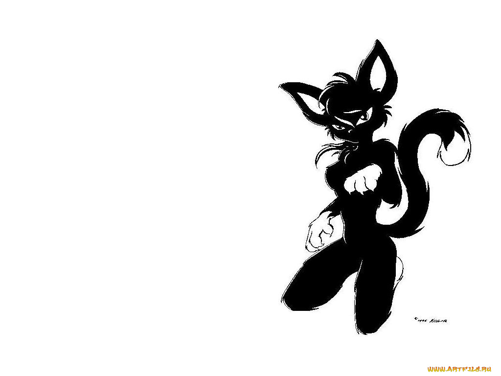 рисованные, минимализм, лиса