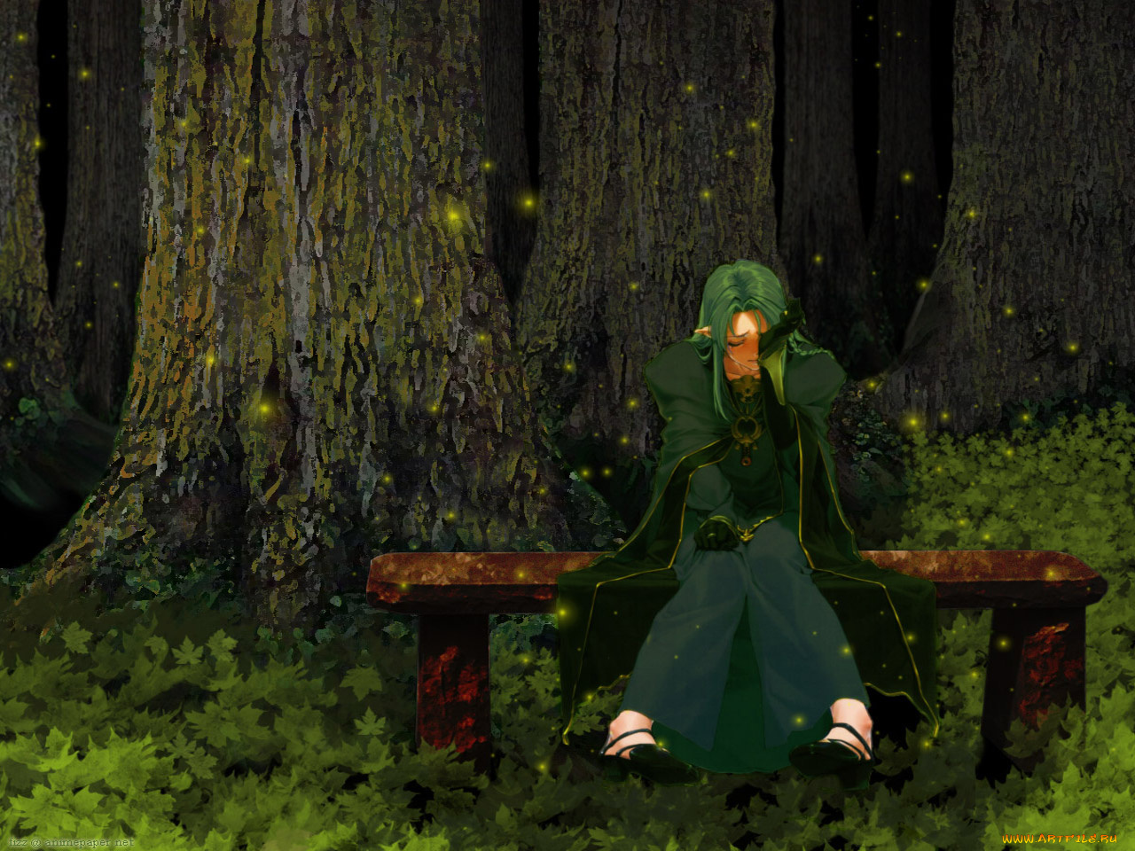 аниме, fate, stay, night