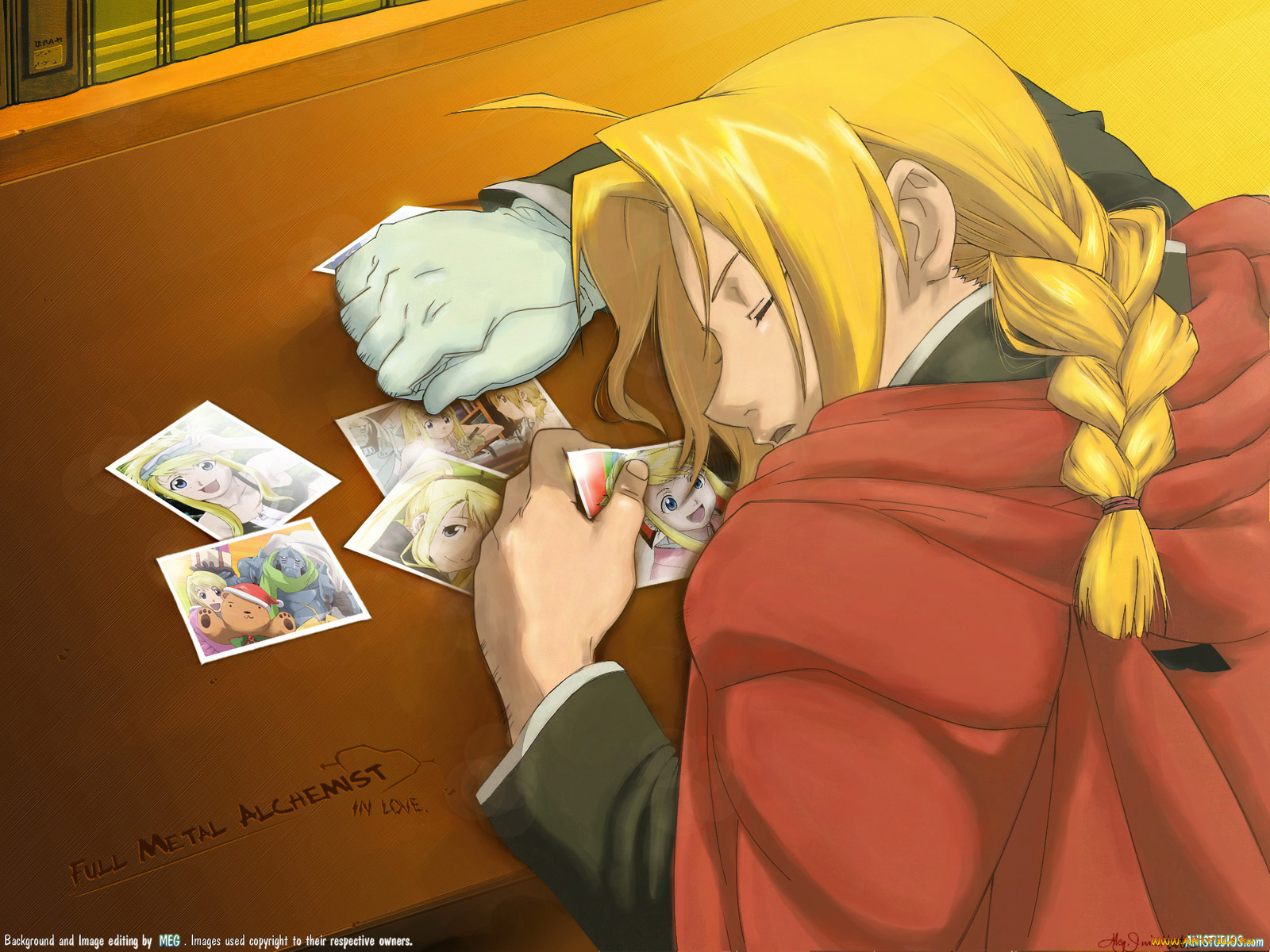 аниме, fullmetal, alchemist