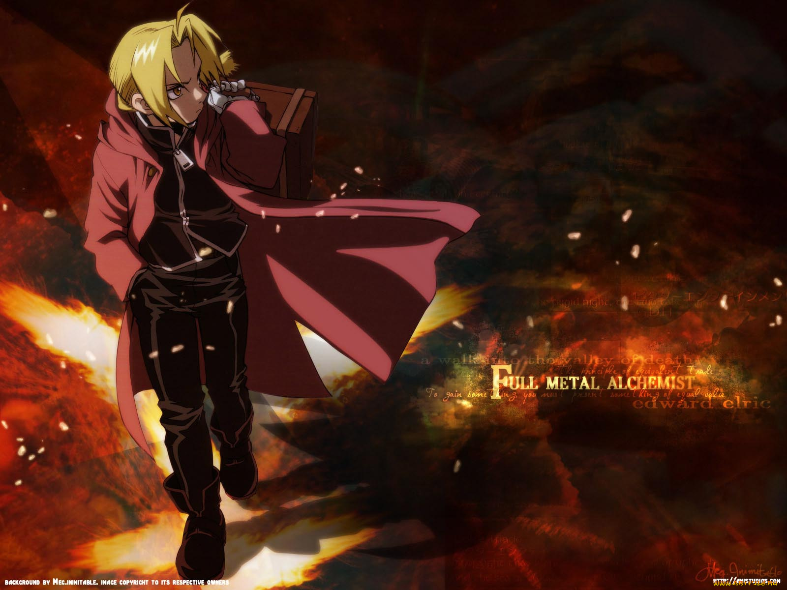 аниме, fullmetal, alchemist