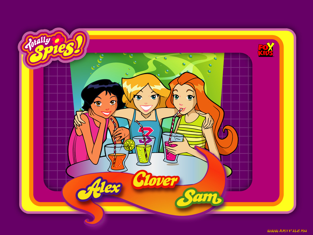 мультфильмы, totally, spies