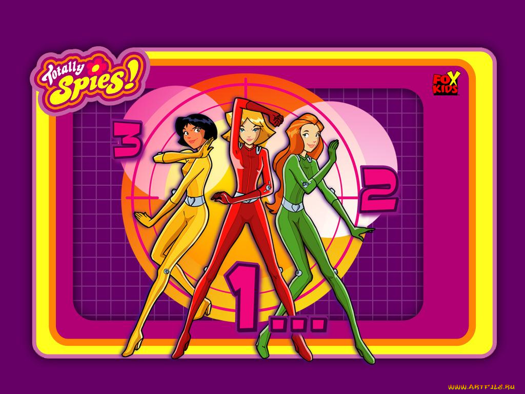 мультфильмы, totally, spies
