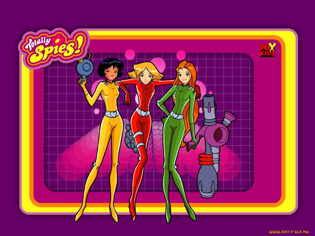мультфильмы, totally, spies